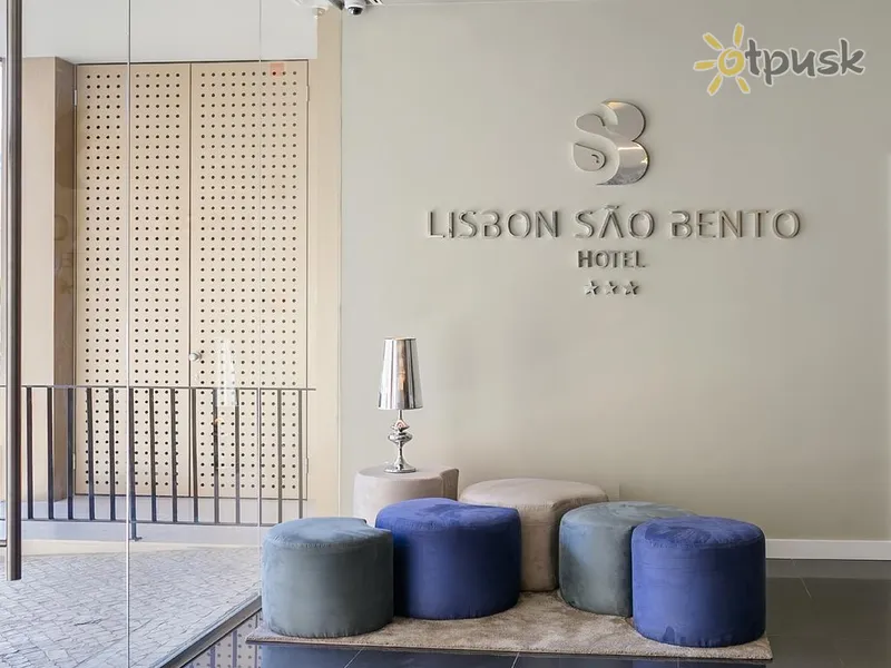 Фото отеля Lisbon Sao Bento Hotel 3* Лиссабон Португалия лобби и интерьер