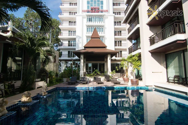 Фото отеля Royal Heritage Pavilion Jomtien 3* Pataja Tailandas išorė ir baseinai