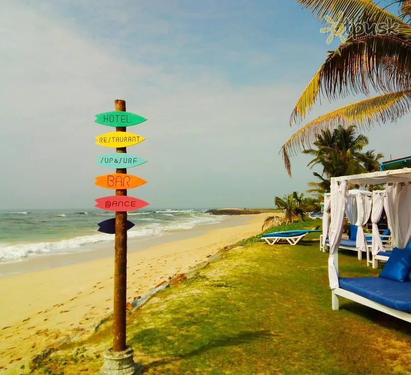 Фото отеля South Beach Resort 3* Koggala Šri Lanka papludimys