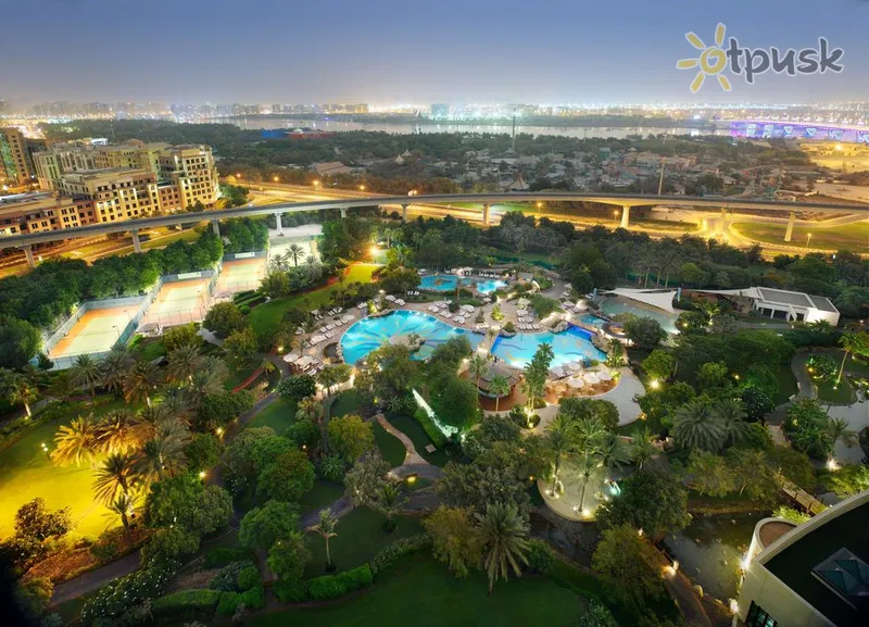 Фото отеля Grand Hyatt Residence 4* Dubajus JAE išorė ir baseinai