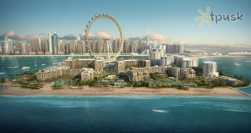 Фото отеля The Residences Caesars Palace Bluewaters 5* Дубай ОАЭ экстерьер и бассейны