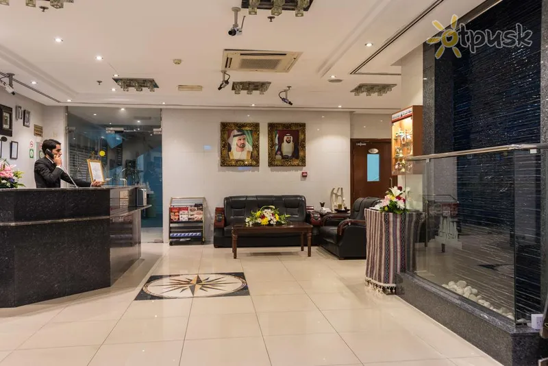 Фото отеля City Stay Inn Hotel Apartment 3* Dubaija AAE vestibils un interjers