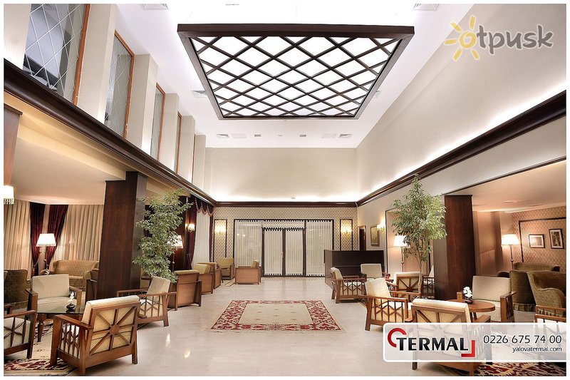 Фото отеля Yalova Termal Hotel 3* Ялова Турция лобби и интерьер