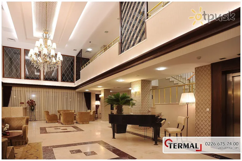 Фото отеля Yalova Termal Hotel 3* Ялова Туреччина лобі та інтер'єр
