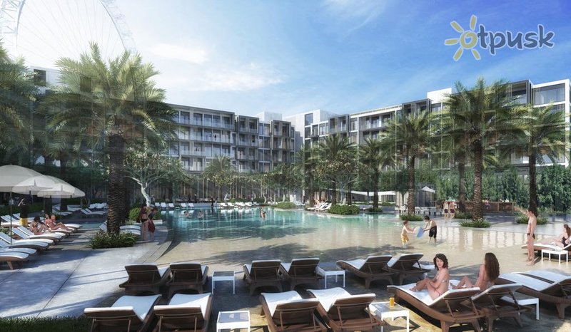 Фото отеля Caesars Resort Bluewaters 5* Дубай ОАЭ экстерьер и бассейны