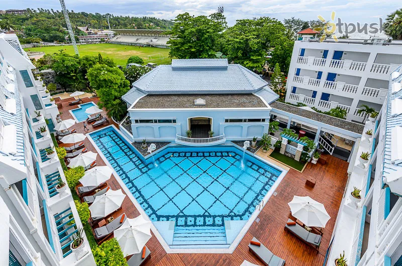 Фото отеля Andaman Seaview Hotel 4* о. Пхукет Таиланд экстерьер и бассейны