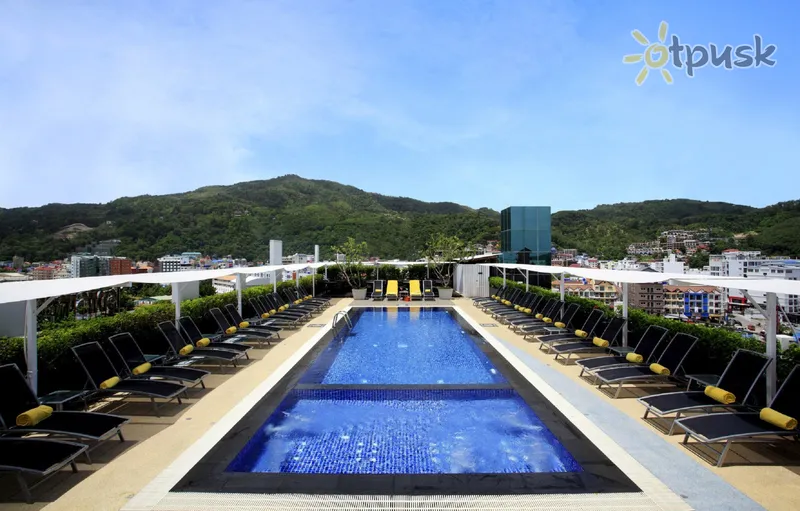Фото отеля Ashlee Hub Hotel Patong 3* par. Puketa Taizeme ārpuse un baseini