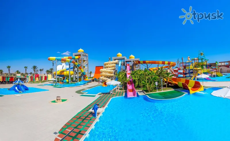 Фото отеля Aladdin Beach Resort 4* Хургада Єгипет аквапарк, гірки