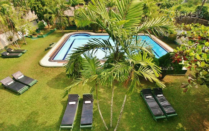 Фото отеля Sagarika Beach Hotel 1* Beruwala Šrilanka ārpuse un baseini