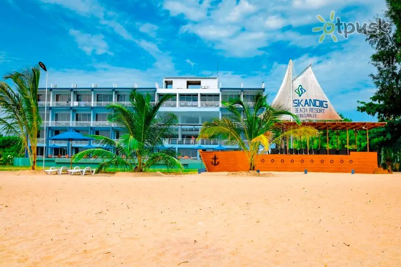 Фото отеля Skandig Beach Resort 4* Трінкомалі Шрі Ланка пляж