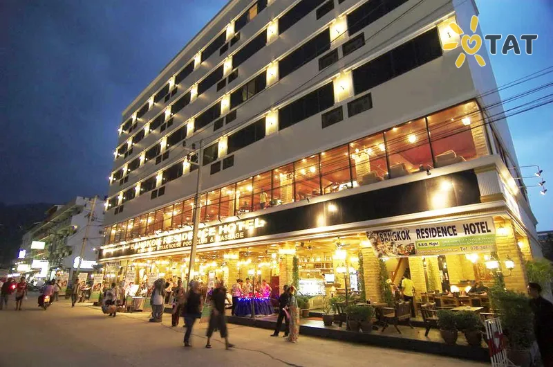 Фото отеля Bangkok Residence 3* о. Пхукет Таїланд екстер'єр та басейни