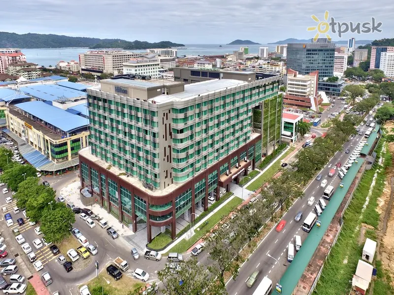 Фото отеля Hilton Kota Kinabalu 5* Кота Кинабалу Малайзия экстерьер и бассейны