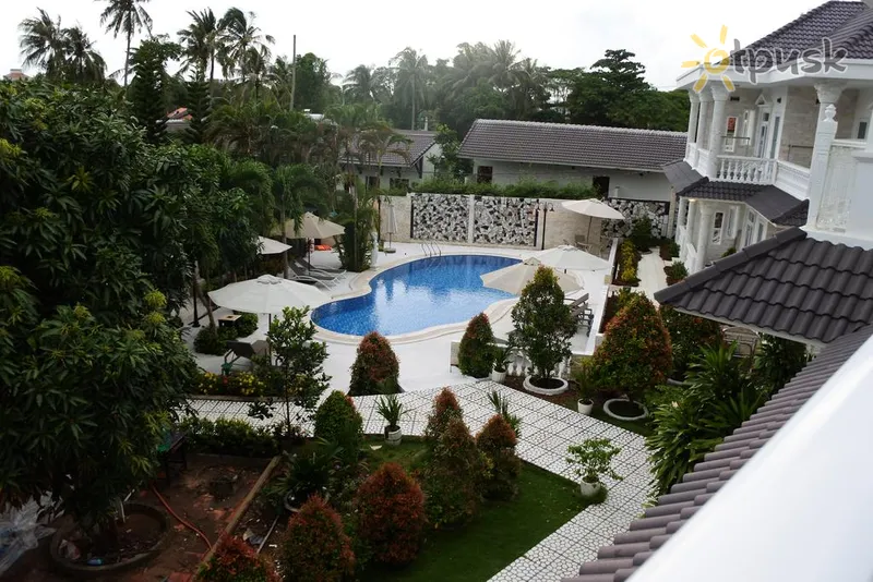 Фото отеля Godiva Villa Phu Quoc 3* apie. Phu Quoc Vietnamas išorė ir baseinai