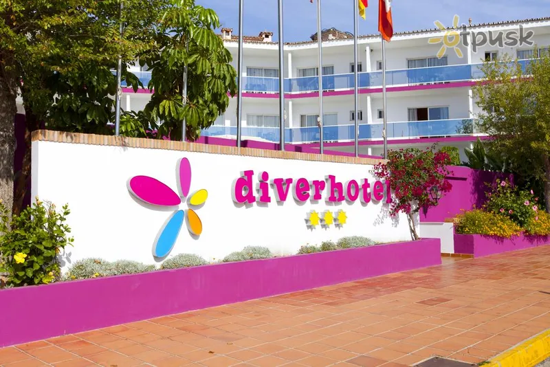 Фото отеля Diverhotel Dino Marbella 3* Коста Дель Соль Испания экстерьер и бассейны