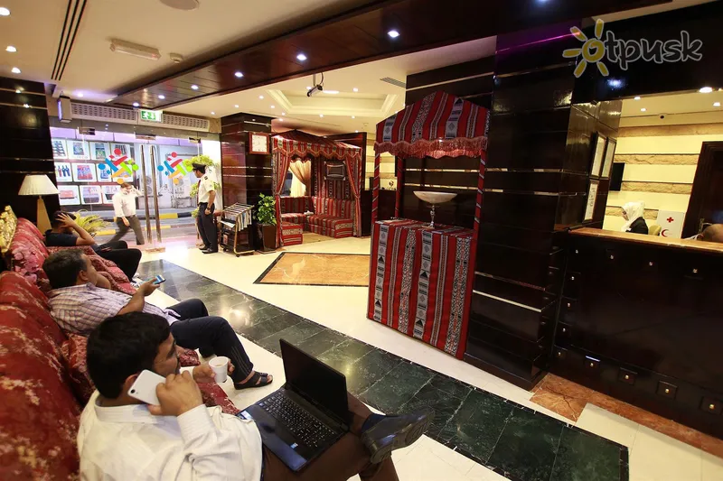 Фото отеля Al Khaleej Grand Hotel 3* Дубай ОАЕ лобі та інтер'єр