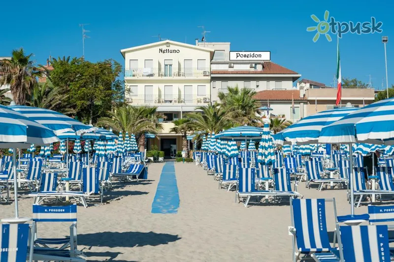 Фото отеля Poseidon & Nettuno Hotel 3* Асколі-Пічено Італія пляж