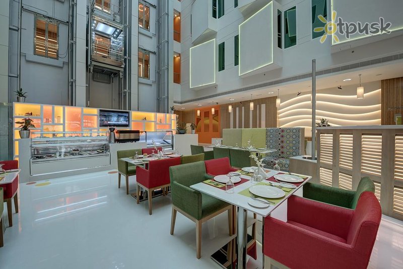 Фото отеля Al Khoory Atrium Hotel 4* Дубай ОАЭ бары и рестораны