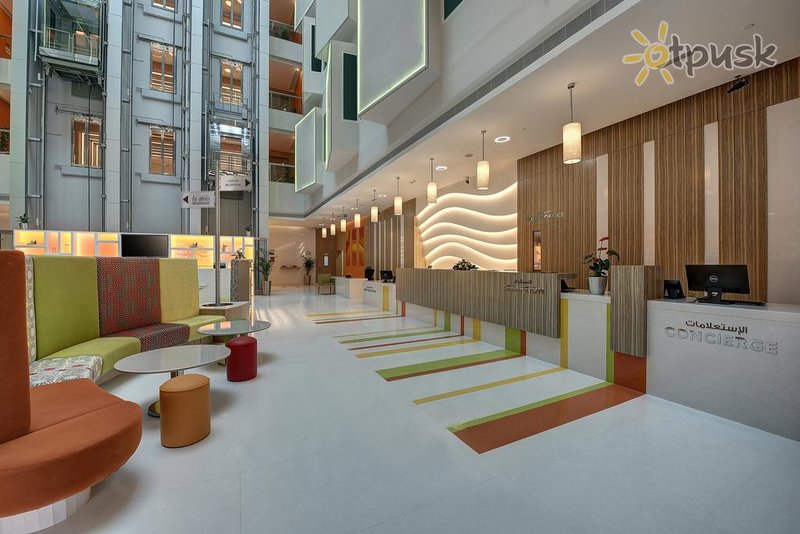 Фото отеля Al Khoory Atrium Hotel 4* Дубай ОАЭ лобби и интерьер