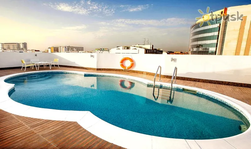 Фото отеля Al Sarab Hotel 3* Dubajus JAE išorė ir baseinai