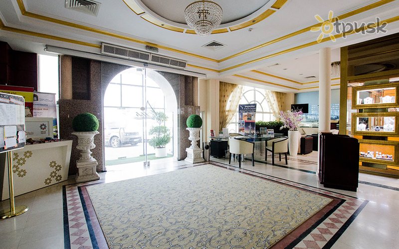 Фото отеля Al Seef Hotel 3* Шарджа ОАЭ лобби и интерьер