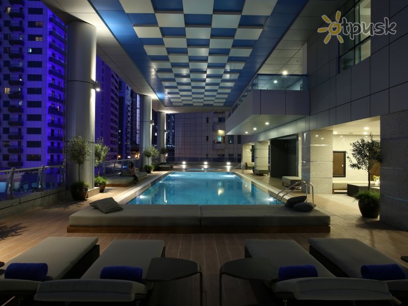 Фото отеля Ramada by Wyndham Dubai Barsha Heights 4* Дубай ОАЭ экстерьер и бассейны