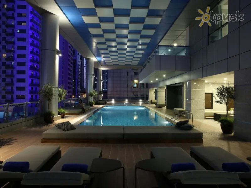 Фото отеля Ramada by Wyndham Dubai Barsha Heights 4* Dubajus JAE išorė ir baseinai