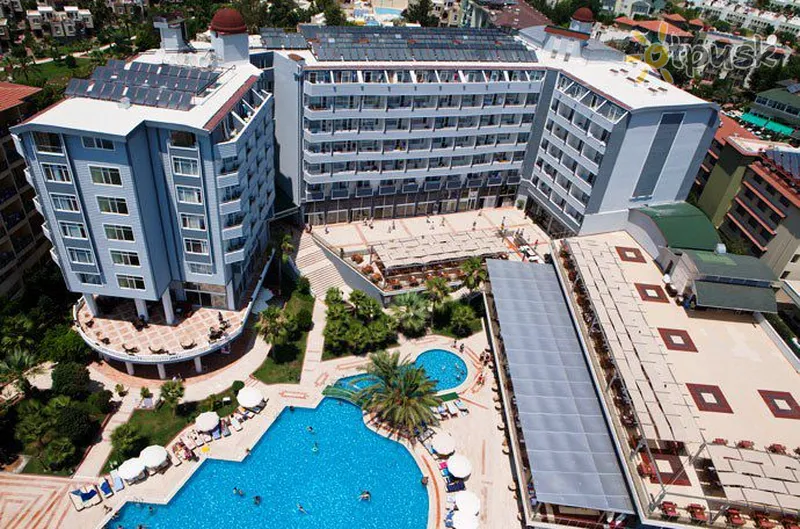 Фото отеля Meridia Beach Hotel 5* Alanija Turkija išorė ir baseinai