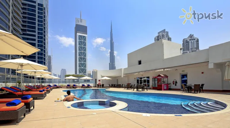 Фото отеля City Premiere Hotel Apartments 5* Дубай ОАЭ экстерьер и бассейны