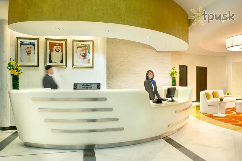 Фото отеля City Seasons Towers Hotel 4* Дубай ОАЕ лобі та інтер'єр