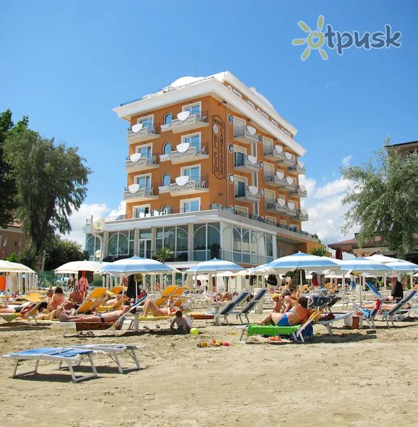 Фото отеля El Cid Campeador Hotel 3* Ріміні Італія пляж