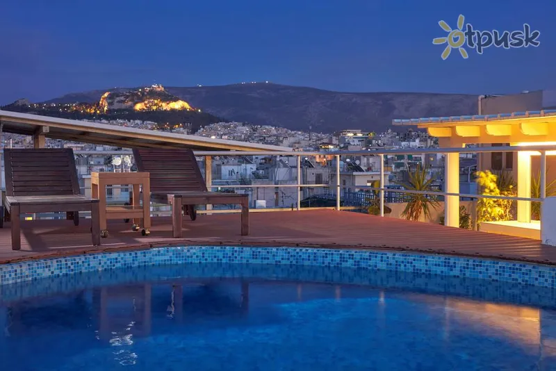 Фото отеля Candia Hotel 3* Atēnas Grieķija ārpuse un baseini