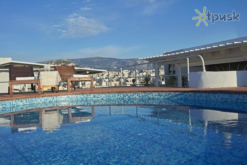 Фото отеля Candia Hotel 3* Афины Греция экстерьер и бассейны