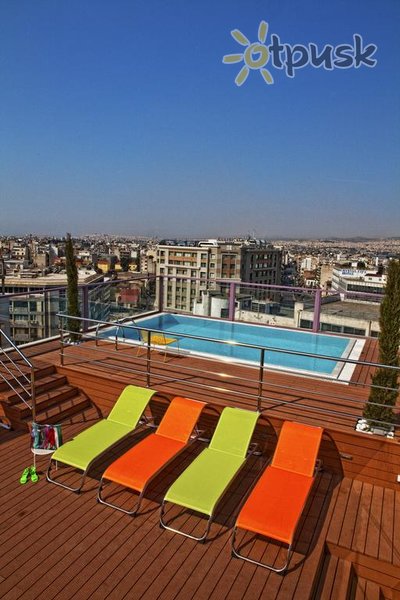Фото отеля Novus City Hotel 4* Афины Греция экстерьер и бассейны