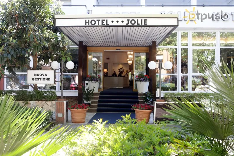 Фото отеля New Jolie Hotel 3* Rimini Itālija ārpuse un baseini
