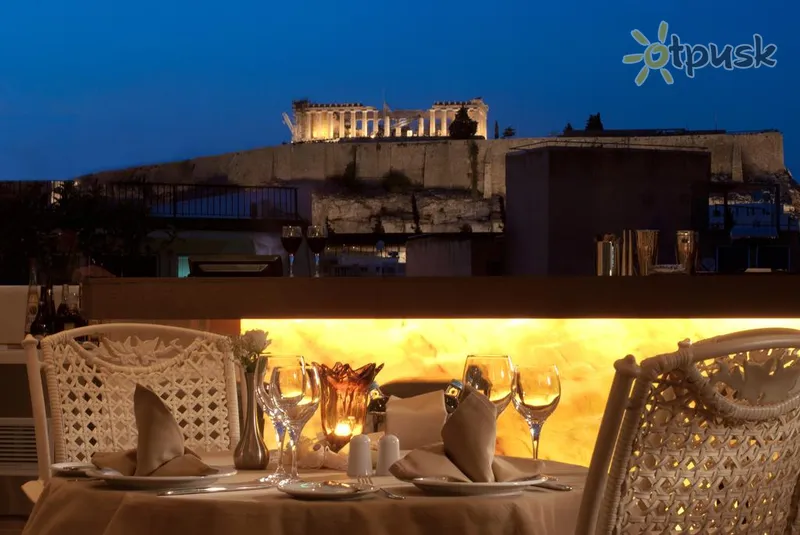 Фото отеля The Athenian Callirhoe Exclusive Hotel 4* Atēnas Grieķija bāri un restorāni