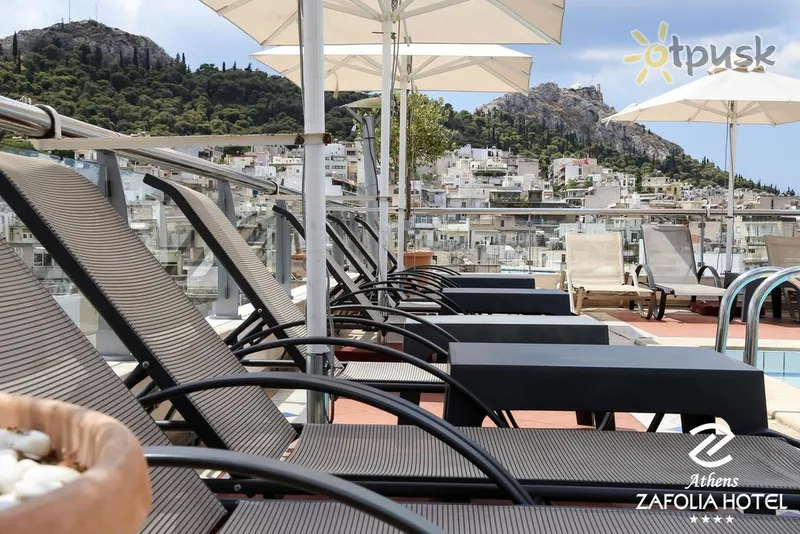 Фото отеля Zafolia Hotel 4* Atēnas Grieķija ārpuse un baseini