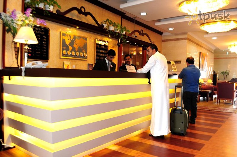 Фото отеля Fortune Hotel Deira 3* Дубай ОАЭ лобби и интерьер