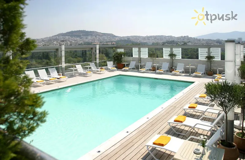 Фото отеля Radisson Blu Park Hotel Athens 4* Atēnas Grieķija ārpuse un baseini