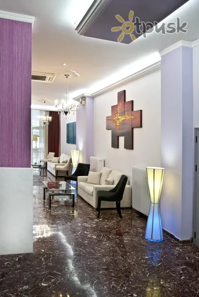 Фото отеля Bakos Hotel 3* Loutraki Graikija fojė ir interjeras