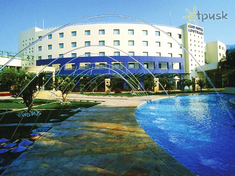 Фото отеля Club Hotel Casino Loutraki 5* Лутраки Греция экстерьер и бассейны