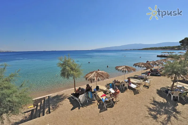 Фото отеля King Saron Hotel 4* Лутраки Греція пляж