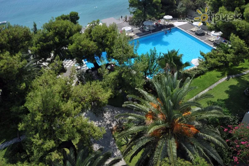 Фото отеля King Saron Hotel 4* Лутраки Греция экстерьер и бассейны