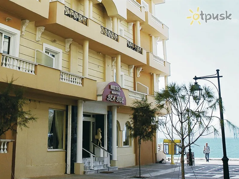 Фото отеля Mantas Seaside Boutique Hotel 3* Loutraki Grieķija ārpuse un baseini