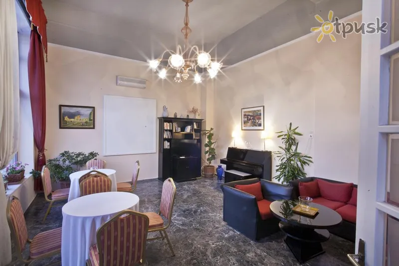 Фото отеля Vassilikon Hotel 3* Лутраки Греция лобби и интерьер