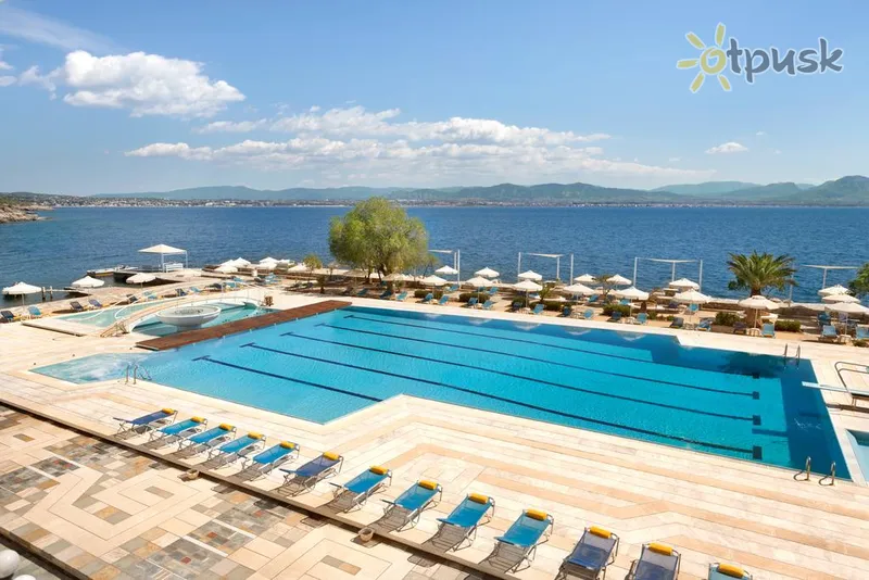 Фото отеля Wyndham Loutraki Poseidon Resort 5* Лутраки Греция экстерьер и бассейны