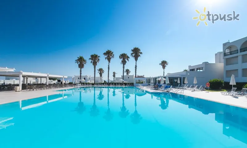 Фото отеля The Aeolos Beach Hotel 4* par. Kos Grieķija ārpuse un baseini