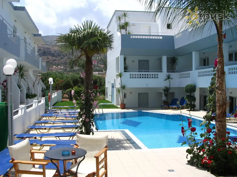 Фото отеля Emerald Hotel 2* о. Крит – Ираклион Греция экстерьер и бассейны
