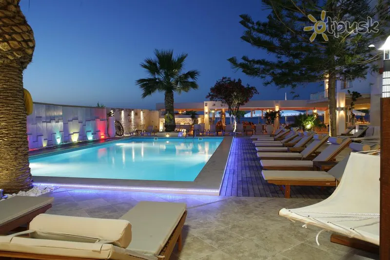 Фото отеля Glaros Beach Hotel 4* о. Крит – Ираклион Греция экстерьер и бассейны