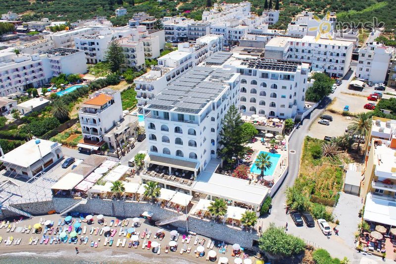 Фото отеля Glaros Beach Hotel 4* о. Крит – Ираклион Греция пляж