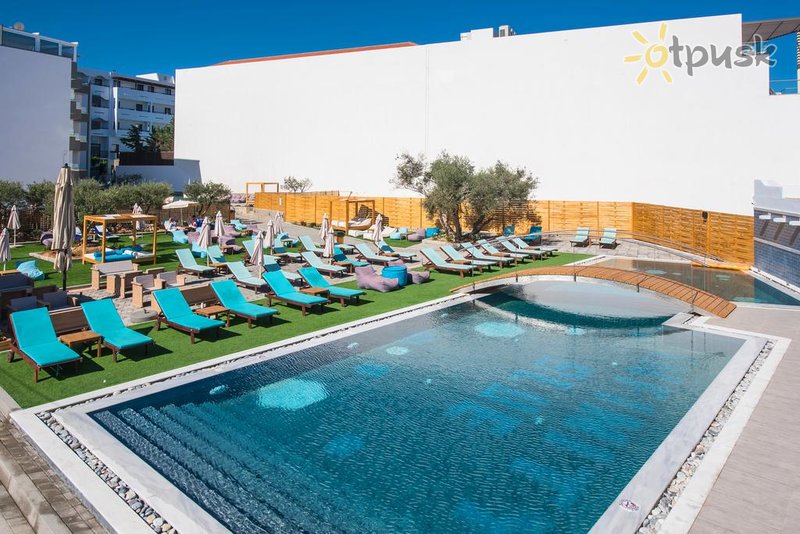 Фото отеля Infinity Blue Boutique Hotel & Spa 4* о. Крит – Ираклион Греция экстерьер и бассейны